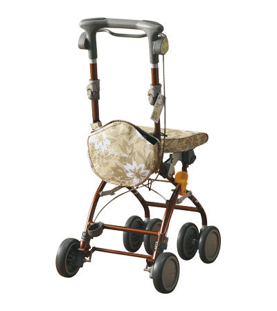 安寿 シルバーカー さんぽっぽ / 532-372 グリーン 1 台