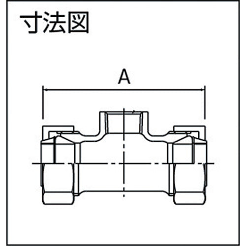 Riken Threaded Pipe Fitting LA Coupling HI-LA Type Tee Nominal Size (A) 40 G-HI-LA-T-40A 1 Piece