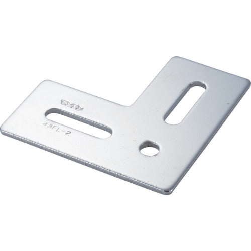 TRUSCO Joint Fitting 43 Type Flat Chrome Dimensions 90X90 Number of Holes 3 TK43-FL2C 1 pc