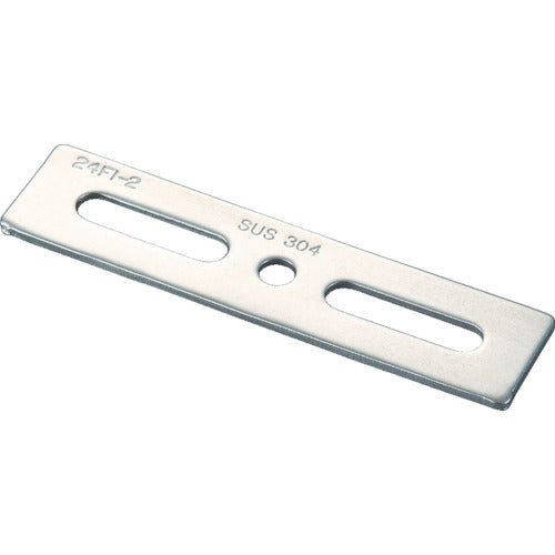 TRUSCO Joint Fitting Type 24 Flat Chrome Dimension 100 Number of Holes 3 TK24-F2C 1 pc