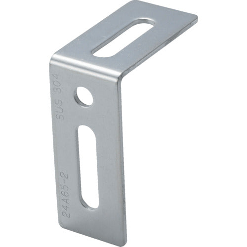 TRUSCO Joint Fitting 24 Type L Stainless Steel Length 60 Number of Holes 3 TK24-L2S 1 pc
