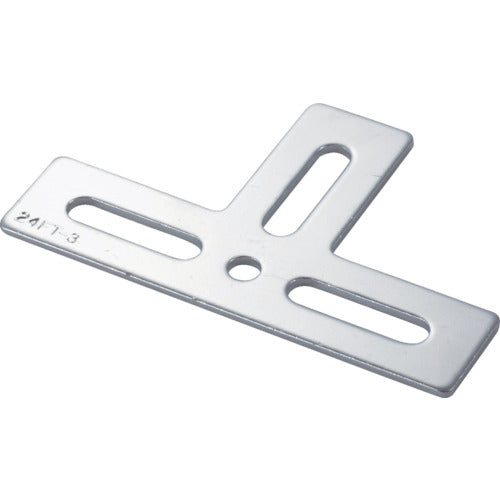 TRUSCO joint fitting 24 type flat stainless steel size 100 x 64 number of holes 4 TK24-FT3S 1 piece