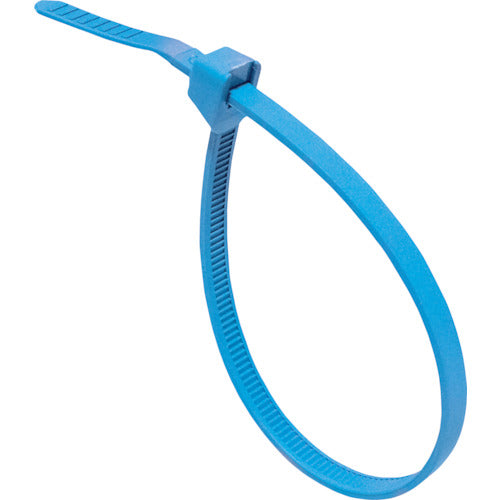 PANDUIT 金属検知対応結束バンド(抗菌・防カビタイプ) 長さ:99mm 幅:2.5mm ライトブルー PLT1M−C86A PLT1M-C86A 1 袋