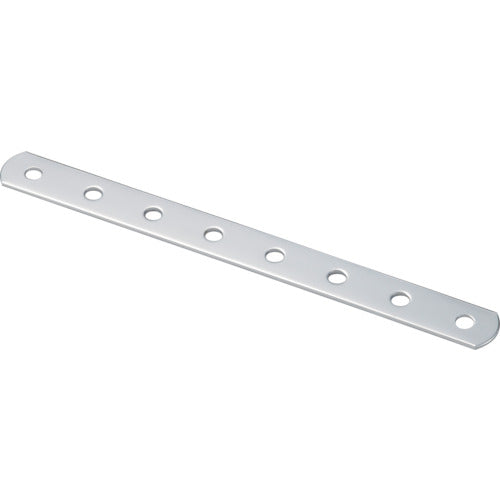 TRUSCO Joint Fitting Type 19 Flat Chrome Length 200 Number of Holes 8 TK19-F8C 1 pc