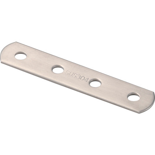 TRUSCO 조인트 브래킷 19형 플랫 스테인리스 길이 100 홀수 4 TK19-F4S 1개