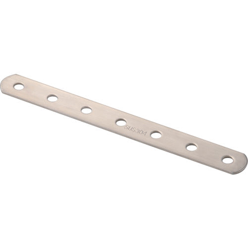 TRUSCO joint fitting 19 type flat stainless steel length 175 number of holes 7 TK19-F7S 1 piece