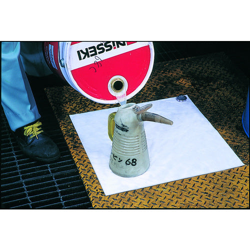 エム・エーライフ 油吸着材 タフネルオイルブロッター マット状 500x500mm 厚さ2mm(100枚入) AB-50 1 箱