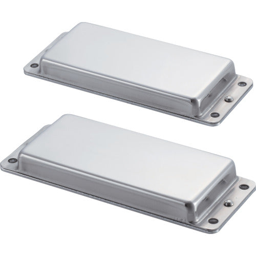 TRUSCO マグネットプレート(2個入り)(標準型) 吸着力50N MGP-1005 1 組