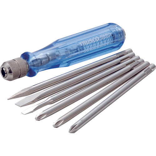 TRUSCO 検電器付ドライバーセット 6本組 低圧用 TED-526 1 S