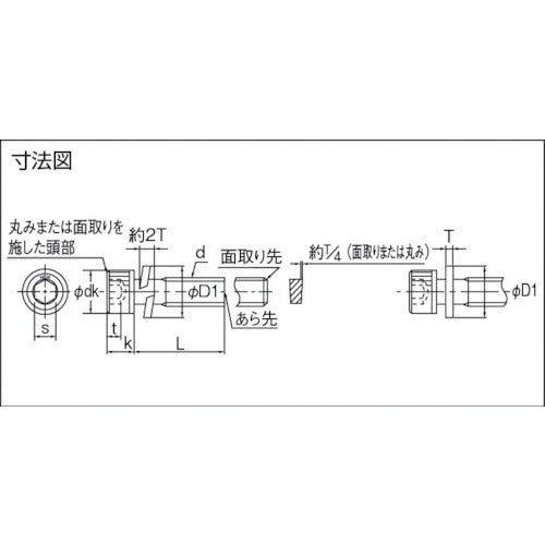 TRUSCO 座金組込六角穴付ボルト P=3 ステンレス M6×30 7本入 (座金組込みキャップボルト ばね座金+JISワッシャー付き) B078-0630 1 PK