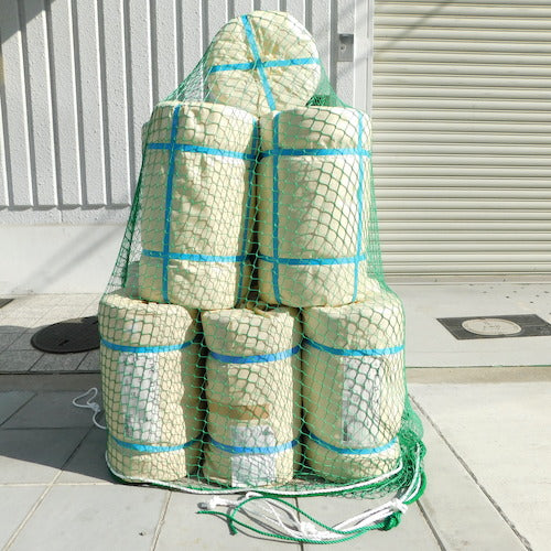 TRUSCO Eco Multi-Purpose Net, Mesh Size 25mm, Width 3.6m x Length 5.4m, Green, TNE25-3654, 1 Piece