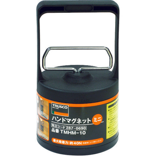 TRUSCO hand magnet mini, adhesive force 40N TMHM-10, 1 piece