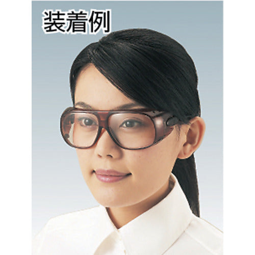 TRUSCO 【売切廃番】二眼型セーフティグラスメタルフレームタイプ TSG-80P 1 個