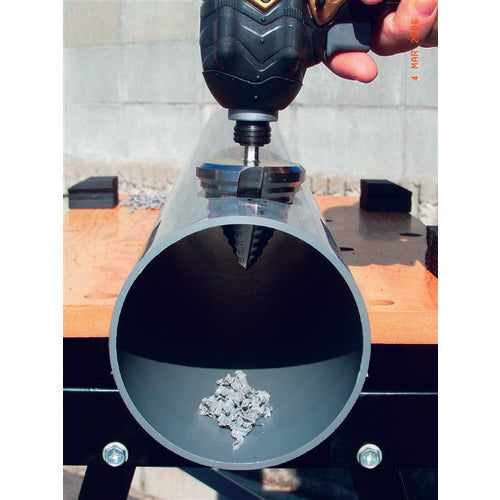 TRUSCO 육각축 수지용 스텝 드릴 2매 날 45~55mm NMS-55P 1개