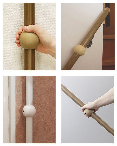 手すり用おたすけグリップ φ35用 / TSG3501 アイボリー 1 ケース(4個入)