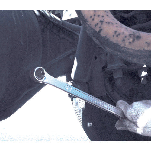 TONE Double-ended Extra Long Wrench (Straight) Opposite Side Dimensions 8 x 10 mm Plated M05-0810 1 Piece