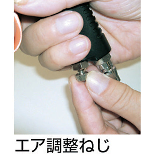 TRUSCO 수지제 에어 더스터 표준 노즐 공기량 조정 부착 TD-60-R 1개