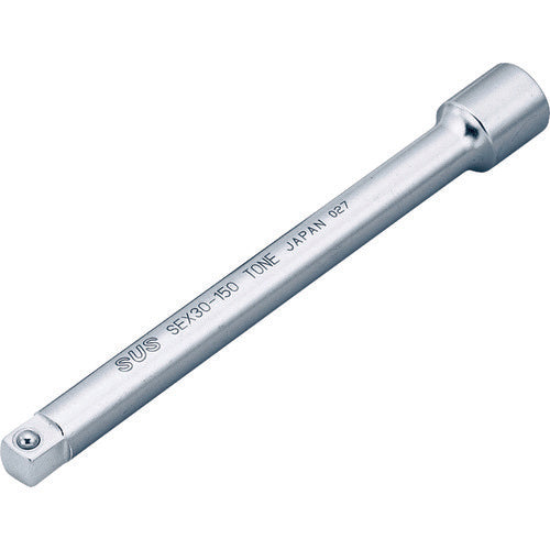 TONE SUS extension bar, socket size 9.5 mm, total length 150 mm, SEX30-150, 1 pc
