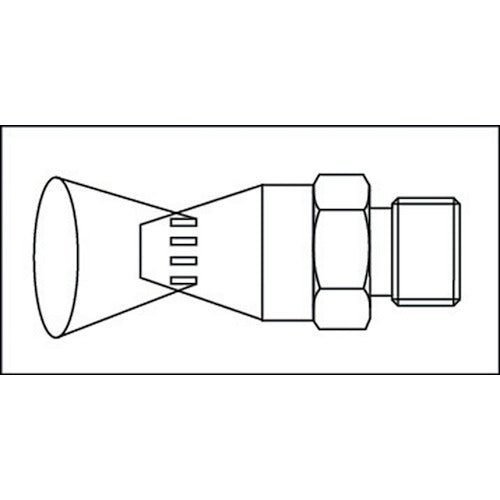 TRUSCO Conical Air Nozzle for Air Duster TD-CAN 1 Piece