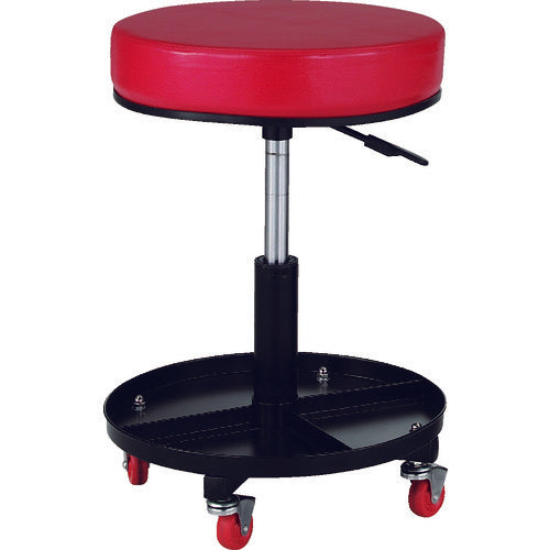 TRUSCO 공구 넣어 작업 의자 Φ370×H440~555 TWC-SR 1 다리