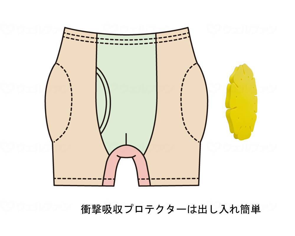 Tomi Hip Guard Pants White LL