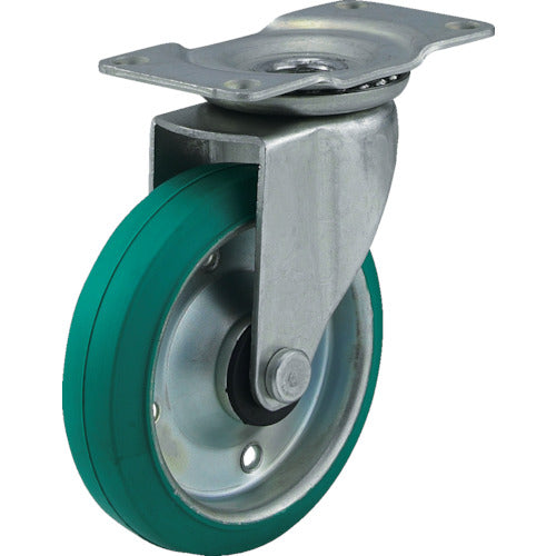 TRUSCO エコ運搬車用キャスター 三価クロムメッキΦ100 自在 SD-100J 1 個