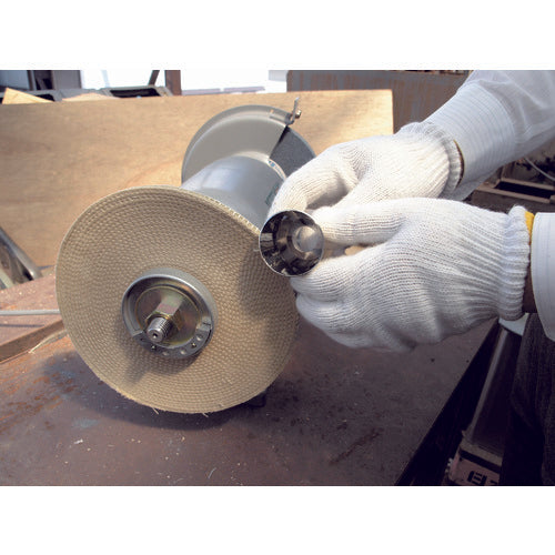 TRUSCO 에머리 버프 외경 200X 구멍 직경 15.88mm 1개입 TEB-200-5 1봉