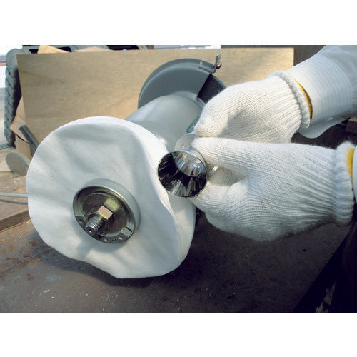 TRUSCO Nel Finishing Buff Outer Diameter Φ300 x Hole Diameter 25.4 mm 1 Piece TNB-300-8 1 Bag