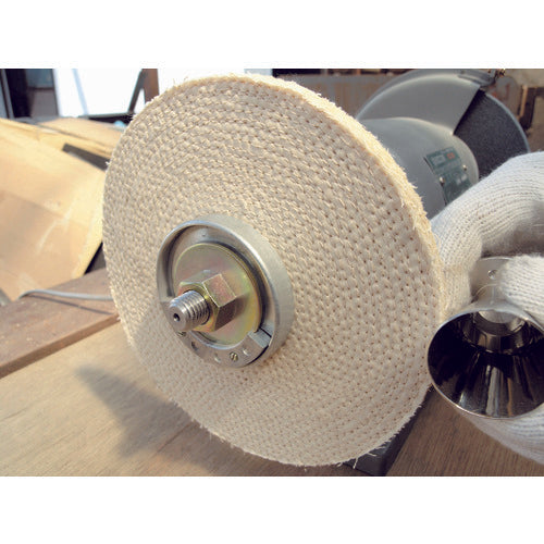 TRUSCO Stacking Sisal Buff Outer Diameter Φ250 x Hole Diameter 19.05mm 1 Piece TSB-250-6 1 Bag