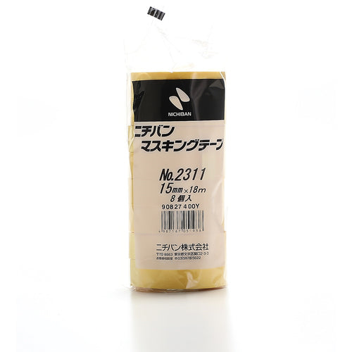 니티반 마스킹 테이프 2311H 15mmX18m(8권들이) 2311H-15 1 PK