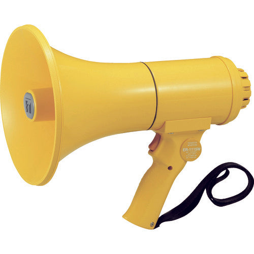 TOA Medium-sized handheld megaphone with whistle sound ER-1115W 1 unit