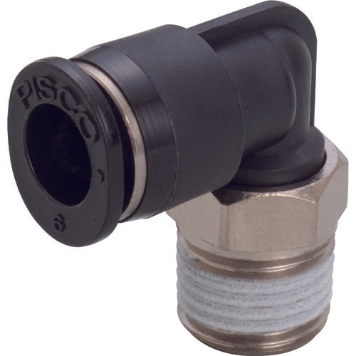 PISCO チューブフィッティング ミニエルボチューブ4ネジM3X05色M PL4-M3M 1 個