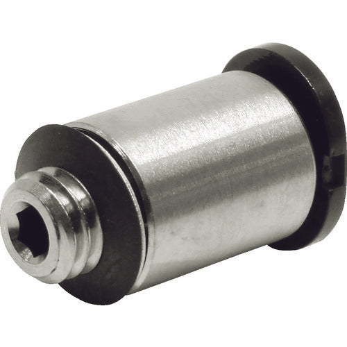 PISCO 튜브 피팅 미니 육각 구멍 부착 스트레이트 튜브 3 접속 구경 M5×0.8 POC3-M5M 1개