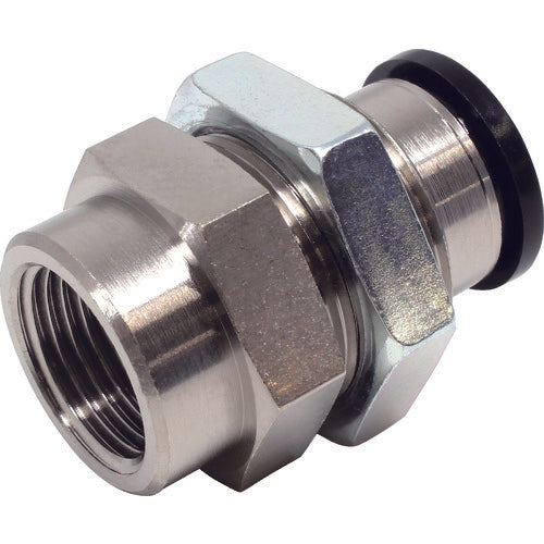 PISCO 튜브 피팅 암 격벽 스트레이트 튜브 12 접속 구경 R3/8 PMF12-03 1개