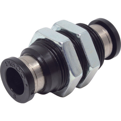 PISCO 튜브 피팅 격벽 유니온 PM8 1개