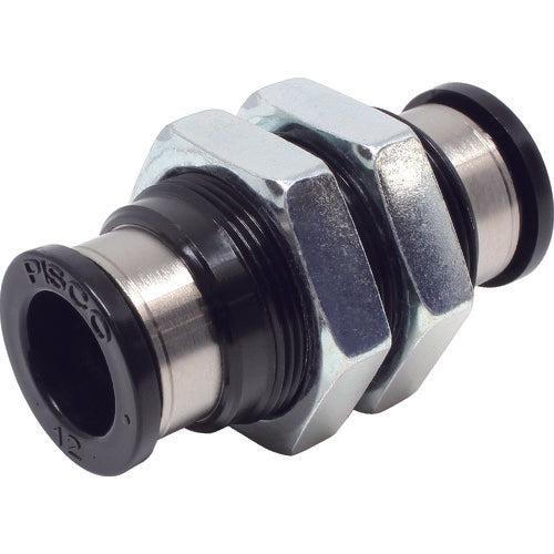 PISCO 튜브 피팅 격벽 유니온 PM12 1개