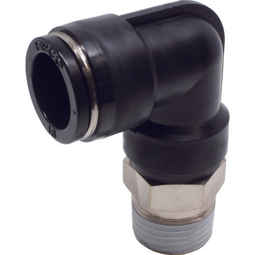 PISCO Tube Fitting Elbow Fitting Outer Diameter 16mm Connection Diameter R1/2 PL16-04 1 pc