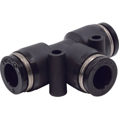 PISCO 튜브 피팅 유니온 티 PE8 1개