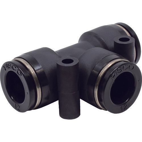 PISCO 튜브 피팅 유니온 티 PE12 1개