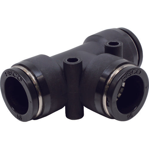 PISCO 튜브 피팅 유니온 티 PE16 1개