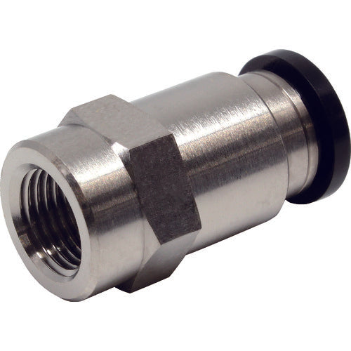 PISCO チューブフィッティング メスストレートチューブ8ネジ01 PCF8-01 1 個