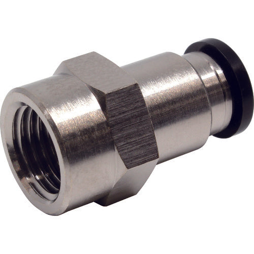 PISCO チューブフィッティング メスストレートチューブ8ネジ02 PCF8-02 1 個