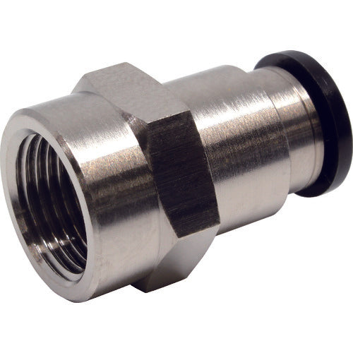 PISCO チューブフィッティング メスストレートチューブ10ネジ03 PCF10-03 1 個