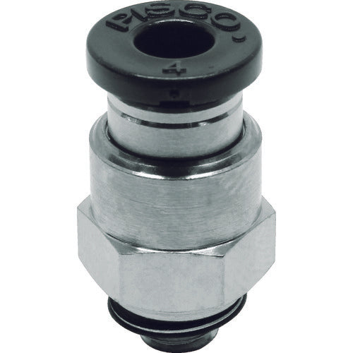 PISCO チューブフィッティング ストレート 適合外径4mm 接続口径M5×0.8 PC4-M5 1 個
