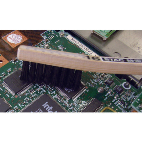 스택 스트롱 카본 제전 브러쉬 정전기 제거 프린트 기판용 브러시(대나무 무늬 타입) 전장 180 mm STAC16 1개