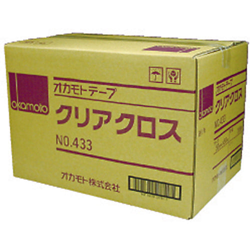 Okamoto Clear Cloth Tape 433 30 rolls