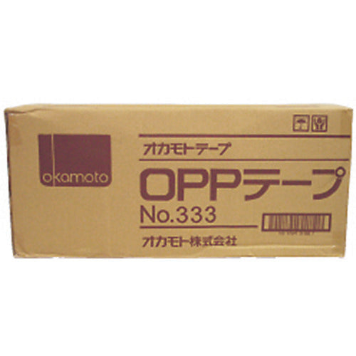 Okamoto OPP Tape No. 333 Transparent 48mm x 100 333-T 5 rolls