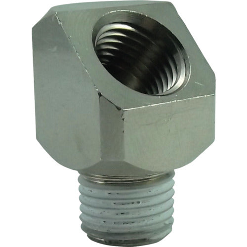 チヨダ 配管継手 45度エルボ Rc1/4・R1/4 PL45-2F-2M 1 個