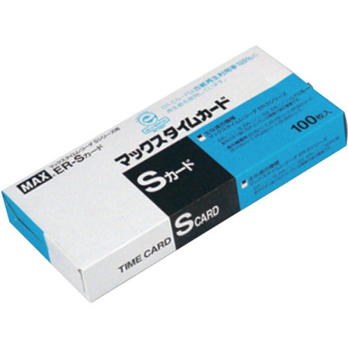 MAX Time Recorder ER-180UD Time Card ER-UDCARD 1 Box