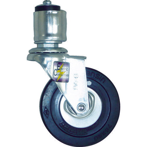 スペーシア 静電差込式金属キャスター用キャップJBー108 JB-108 1 個